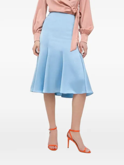 Trussardi flared midi skirt Blue 56G002511T006175