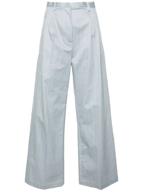 Tela Edamame high-waist palazzo trousers Grey 140064010433