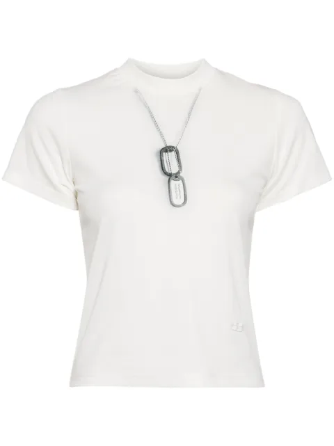 Ground Zero graphic print cotton blend T-shirt White GZSS24TT103