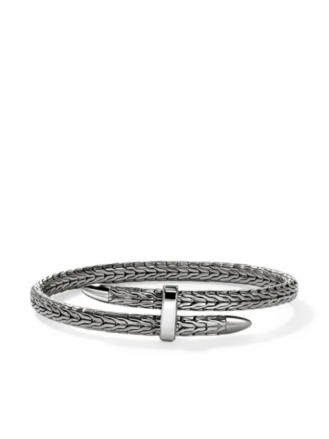 John Hardy Spear Flex Cuff diamond bracelet Silver CM901107BRD