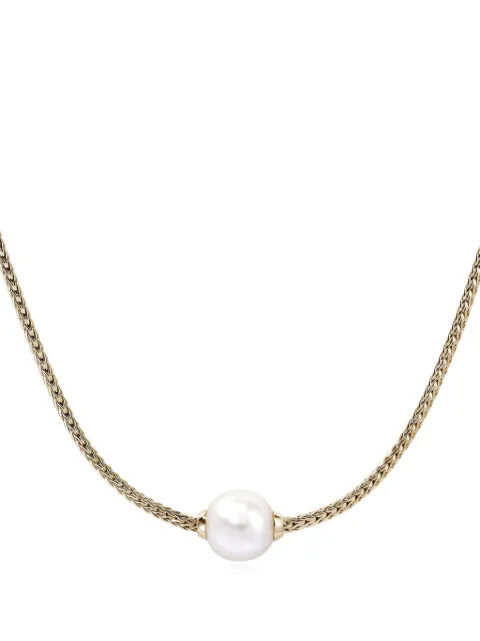 John Hardy 14kt yellow gold JH Essential pearl necklace Gold NGG987281