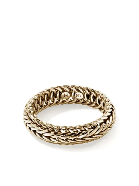 John Hardy 14kt yellow gold Kami chain ring Gold RUGG900341