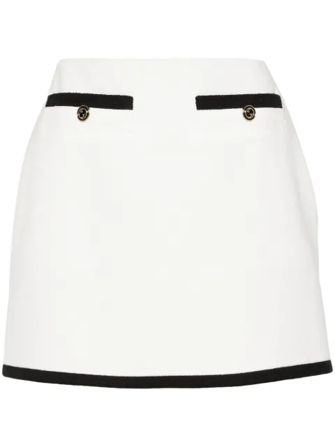 Gucci tweed mini skirt White 784908ZAQHX9799