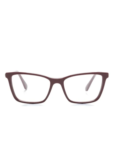 Swarovski Eyewear SK2015 rectangle-frame glasses Red SK2015