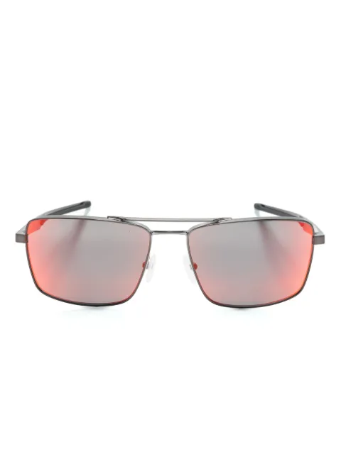 Ferrari rectangle-frame mirrored sunglasses Black FZ5001