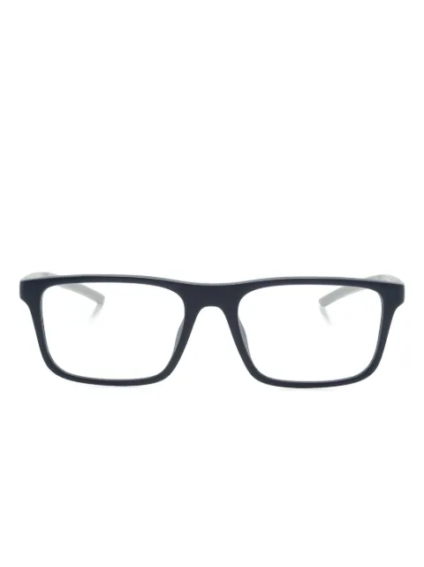 Ferrari rectangle-frame glasses Blue FZ8001U