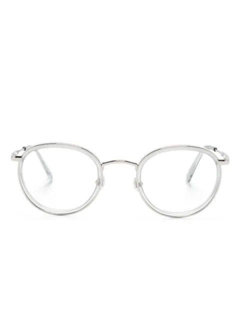 Moncler Eyewear round-frame glasses Neutrals ML5153