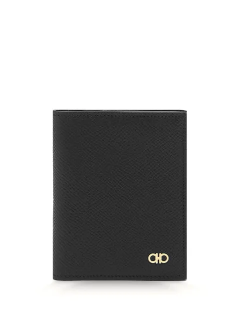 Ferragamo Gancini credit card holder Black 775661