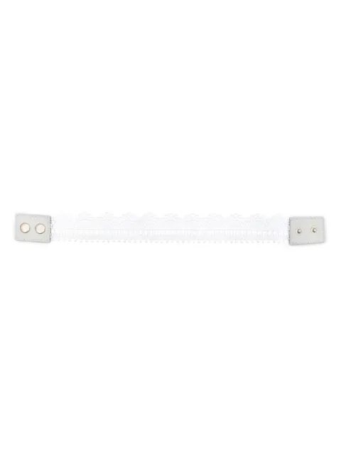 Manokhi lace choker necklace White MANO116LACE13
