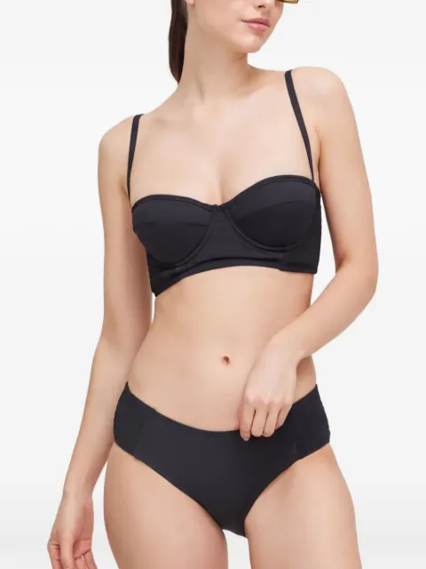 Kate Spade zip bikini top Black S4A105