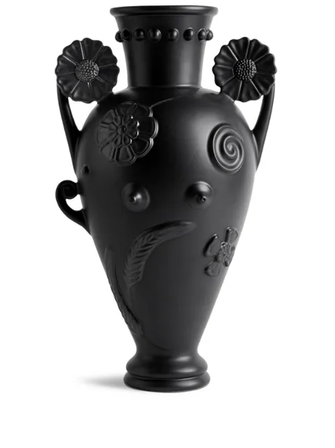 L'Objet Pantheon Persephone porcelain vase (47cm x 26.5cm) Black PA111