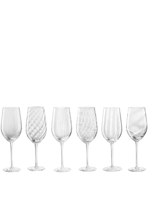NasonMoretti Tolomeo water glass (set of six) Neutrals TOLOMEOSET4