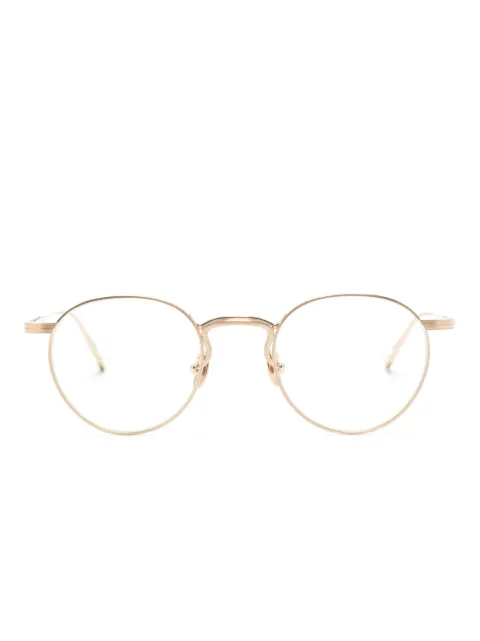 Matsuda M3140 oval-frame glasses Gold M3140