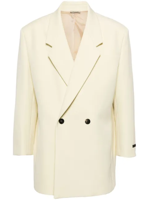Fear Of God Eternal California double-breasted blazer Yellow FG8603951HWT740