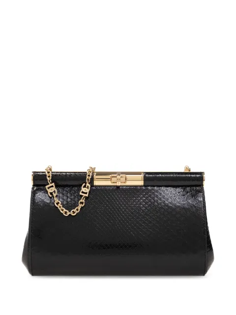 Dolce & Gabbana leather clutch bag Black BB7620A2111
