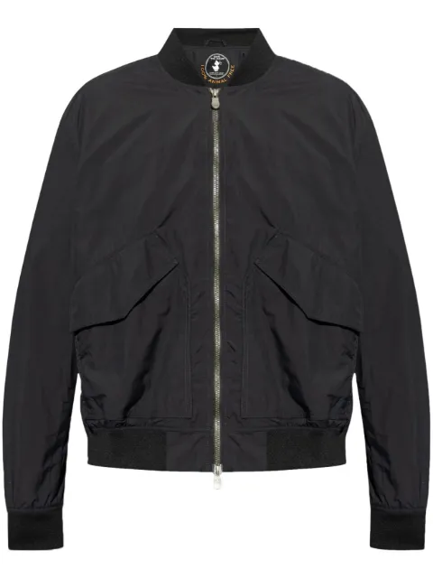 Save The Duck recycled nylon bomber jacket Black D31571MCOFY18