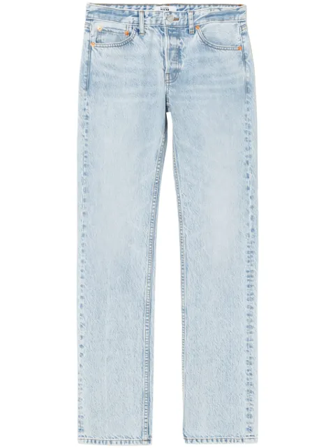 RE/DONE The Anderson mid-rise straight-leg jeans Blue 14103WANDSON