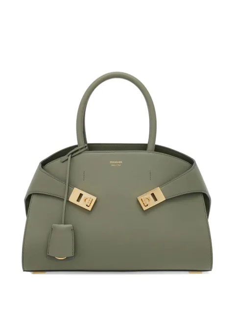 Ferragamo Hug handbag M Grey 775279