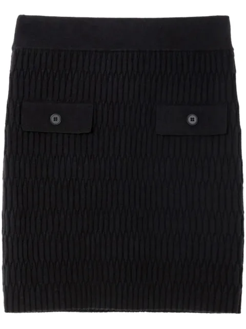 PINKO Exotic mini skirt Black 104362A27J