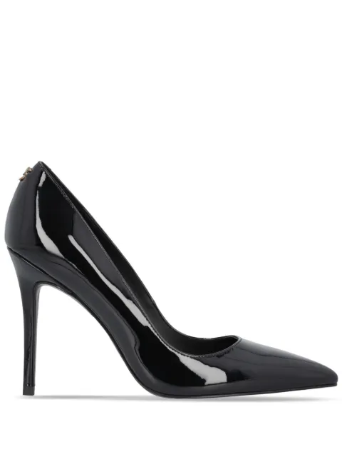 PINKO shiny heeled pumps Black SD0125E002