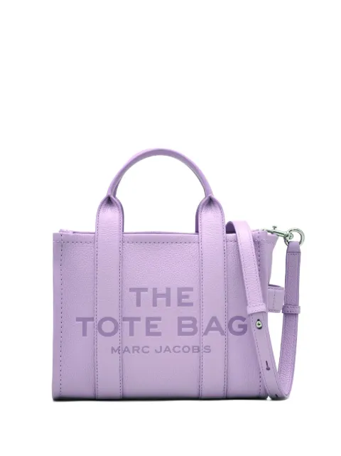 Marc Jacobs The Small Leather Tote bag Purple H009L01SP21545