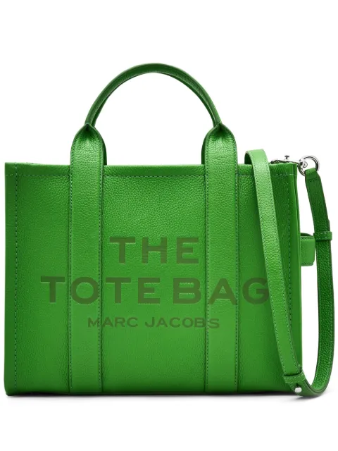 Marc Jacobs The Leather Medium Tote bag Green H004L01PF21310