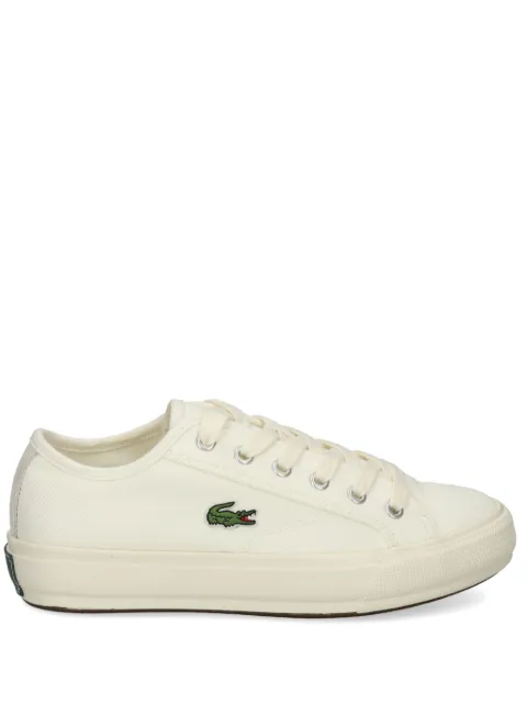 Lacoste Backcourt canvas sneakers White 47CFA0006