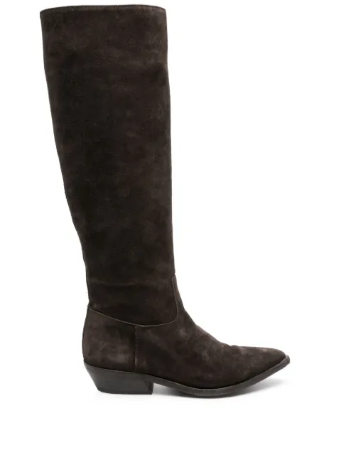Officine Creative Noelie DD 104 suede boots Brown OCDNOEL104LIC23G110