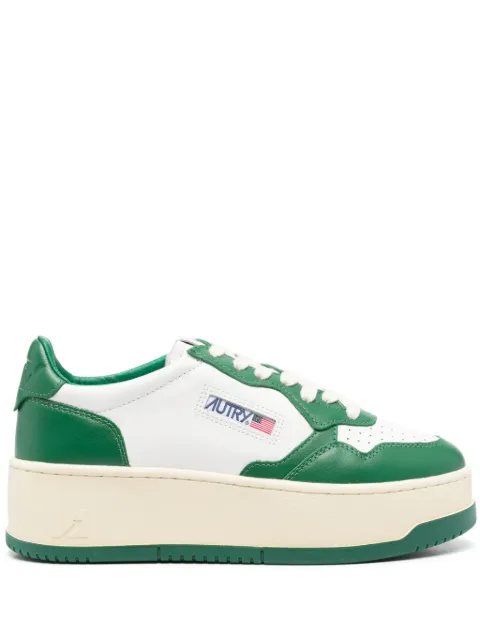 Autry Medalist Platform sneakers White PTLWWB03