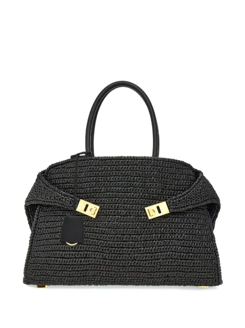 Ferragamo large Hug tote bag Black 774166