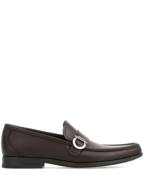 Ferragamo loafers with Gancini detail Brown 774252