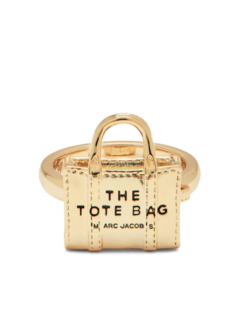 Marc Jacobs The Mini Icon Bag sculpted ring Gold 2P4JRN001J21970