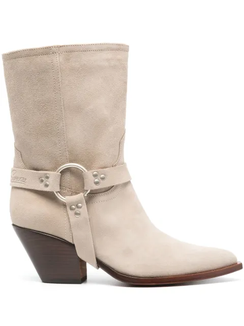 Sonora Atoka 70mm suede boots Neutrals ATB607SASUE06W