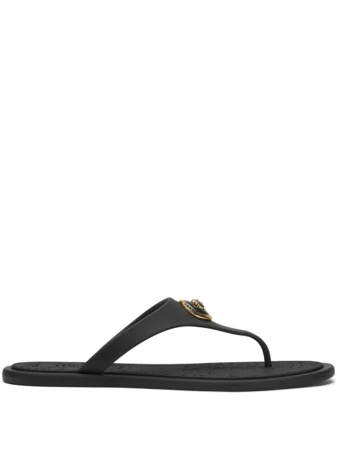 Versace Alia medusa slides Black 10162481A10983