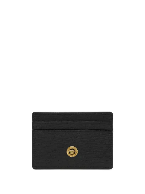 Versace Medusa Biggie leather card holder Black DPN24671A10544