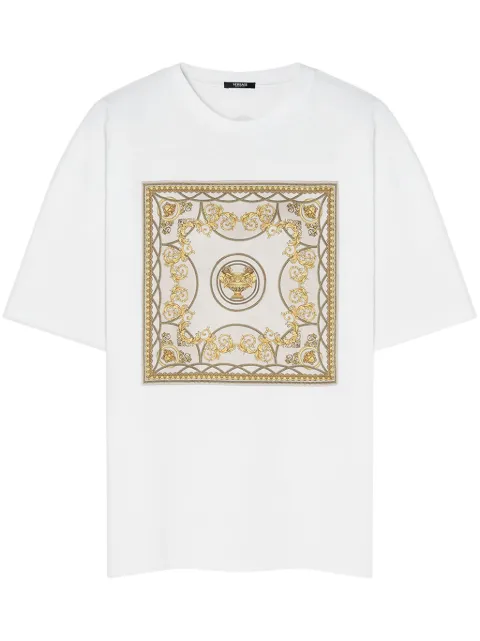 Versace La Coupe des Dieux T-shirt White 10162911A11722
