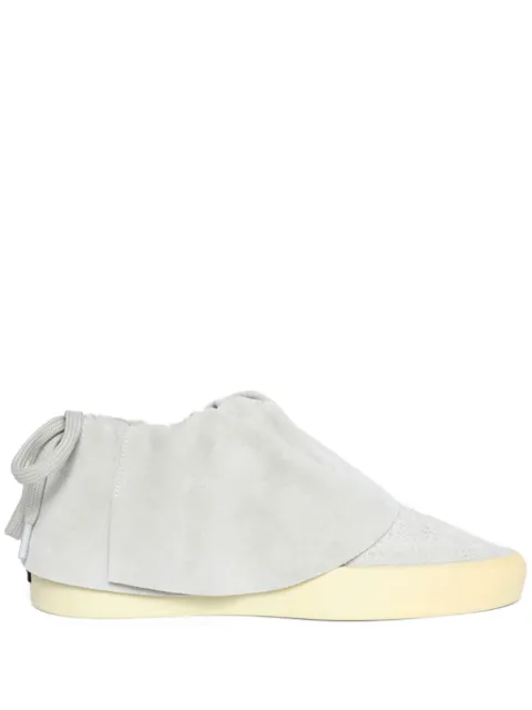 Fear Of God Moc layered suede loafers Grey FG880135HSU