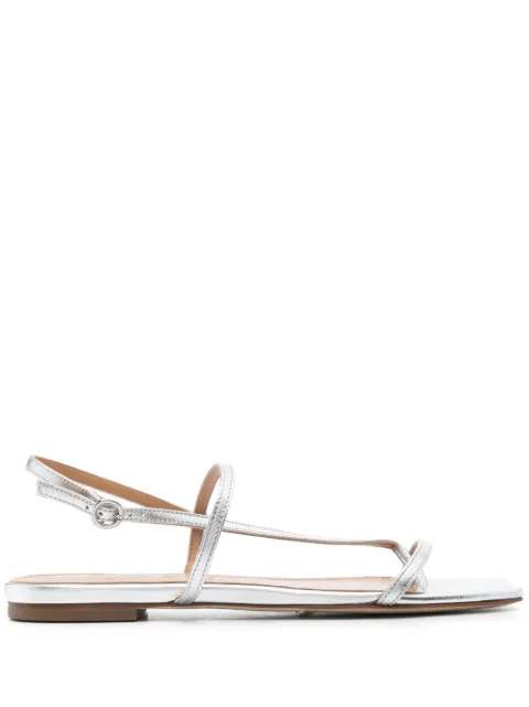 Aeyde Ella strappy sandals Silver BERS8MFL