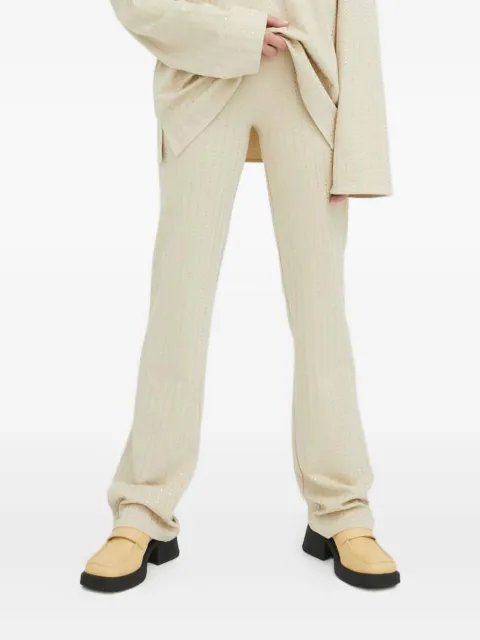 SAMSOE SAMSOE embellished trousers Neutrals F23100106