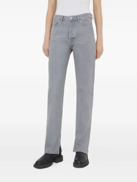 SAMSOE SAMSOE slit jeans Grey F23400105
