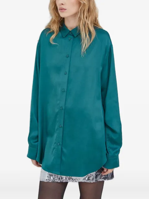 SAMSOE SAMSOE Alfrida buttoned shirt Green F23300055