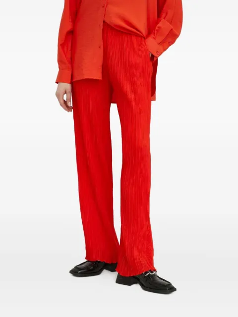 SAMSOE SAMSOE pleated trousers Red F23100171