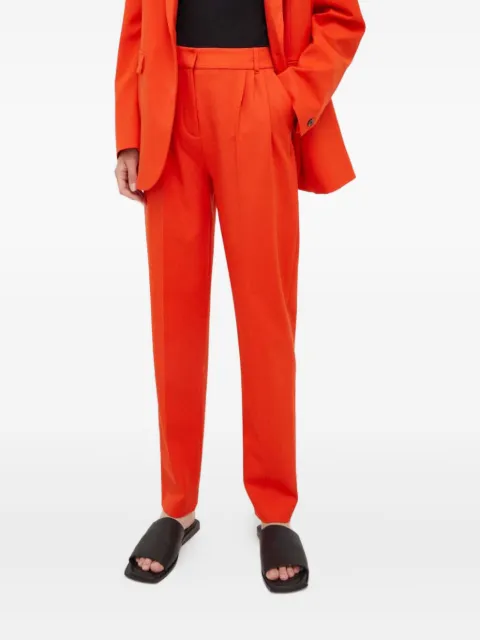 SAMSOE SAMSOE pleated trousers Orange F23100062