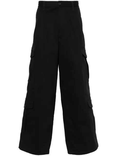 Emporio Armani twill-weave cargo pants Black 3D1P9C1K35Z