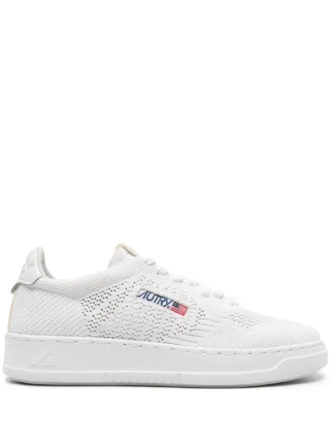 Autry Medalist knitted sneakers White EKLWKN01