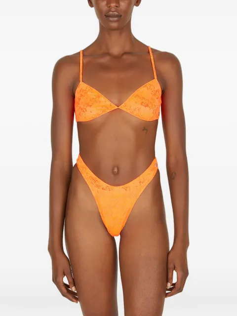 Balenciaga lace bra Orange 6982603B6B9