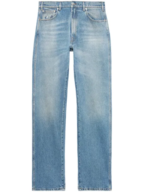 1989 STUDIO panelled straight-leg jeans Blue SS2449DEDEWP