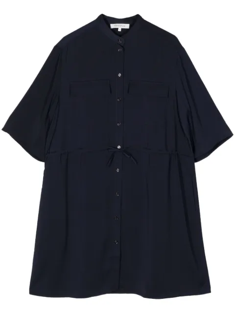 Maison Kitsuné short-sleeve button-up minidress Blue MW01607WF0022P492