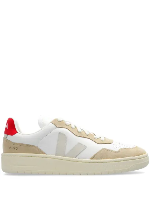 VEJA V-90 leather sneakers White VD2003459B