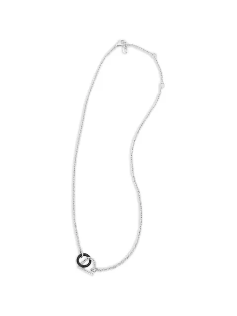 Coccinelle zirconia pendant necklace Silver E8QCG120202